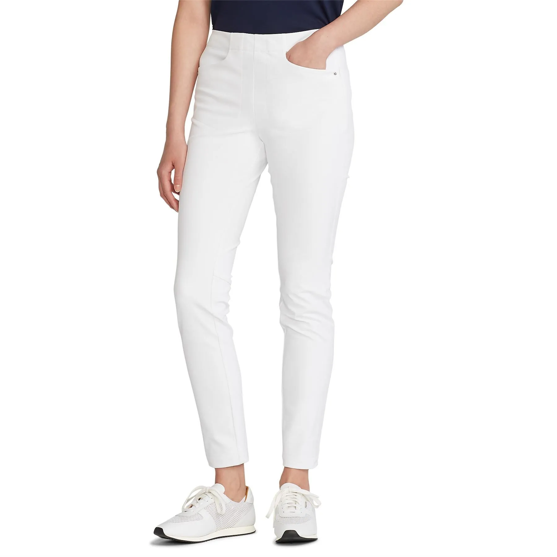 Womens Stretch Athletic Pant Pure White - 2024